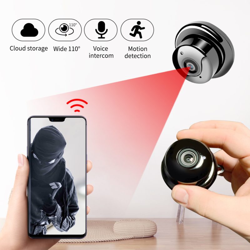 Mini Camera 1080P Wireless Smart Home Security Camera IP CCTV IR Night Vision Motion Detection, Video Surveillance WiFi Camera